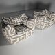 Lounge chairs Le Bambole by Mario Bellini for C&B Italia, 1970