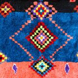Boujaad style rug set vintage design, name: Life Back 170 cm / 210 cm.