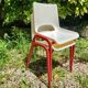 Duo of vintage and designer children's chairs. Kindergarten. 1980.