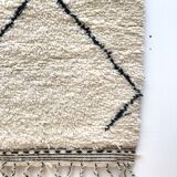 Carpet Berber Moroccan Beni Ouarain to Black diamonds 2, 20 X 1, 5M