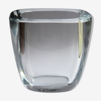 Vase en cristal suédois de Gerda Stromberg années 30