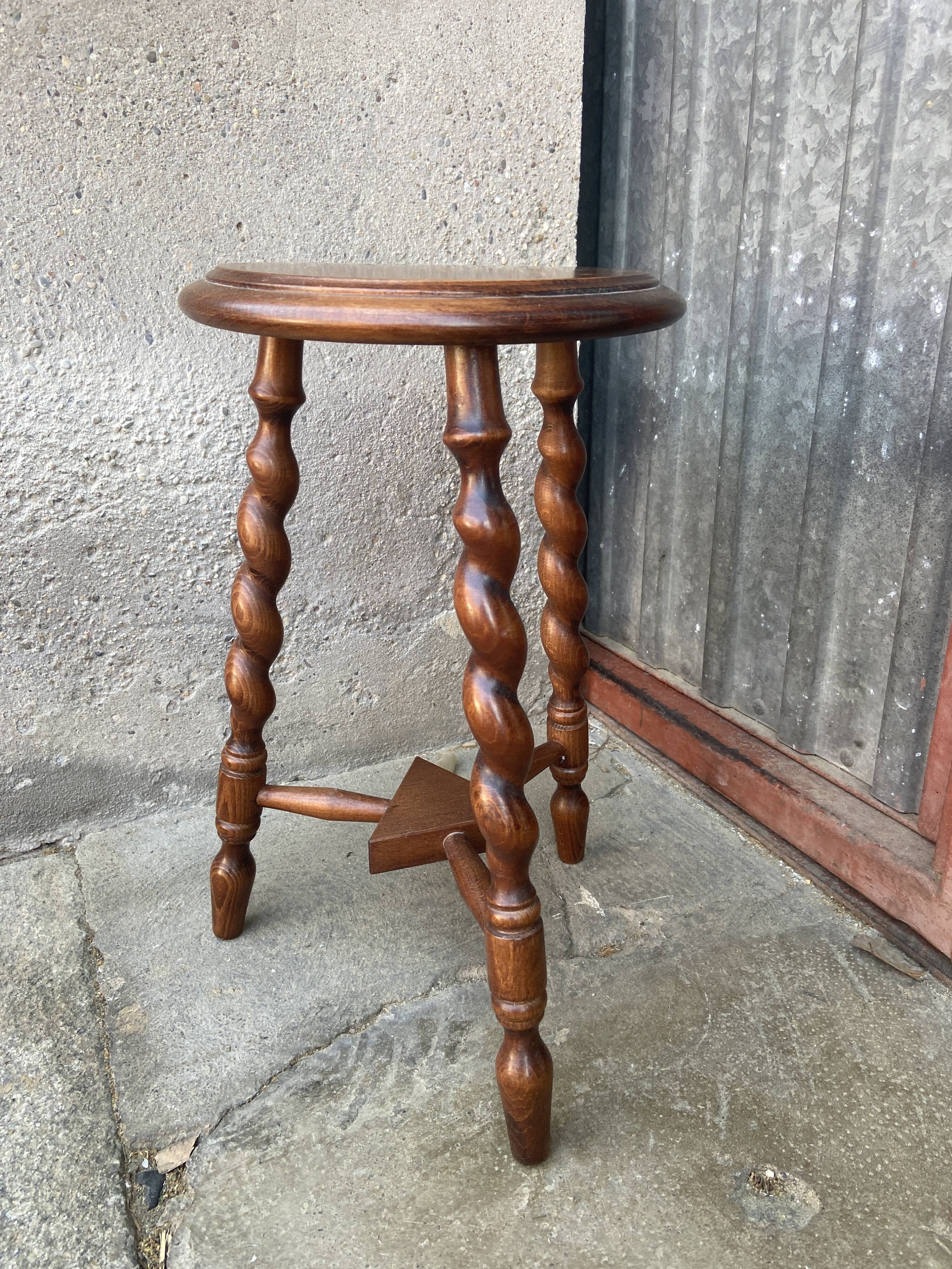 Vintage wooden stool