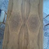 Table Art Déco en loupe d’orme – Années 1930 – Très bel état