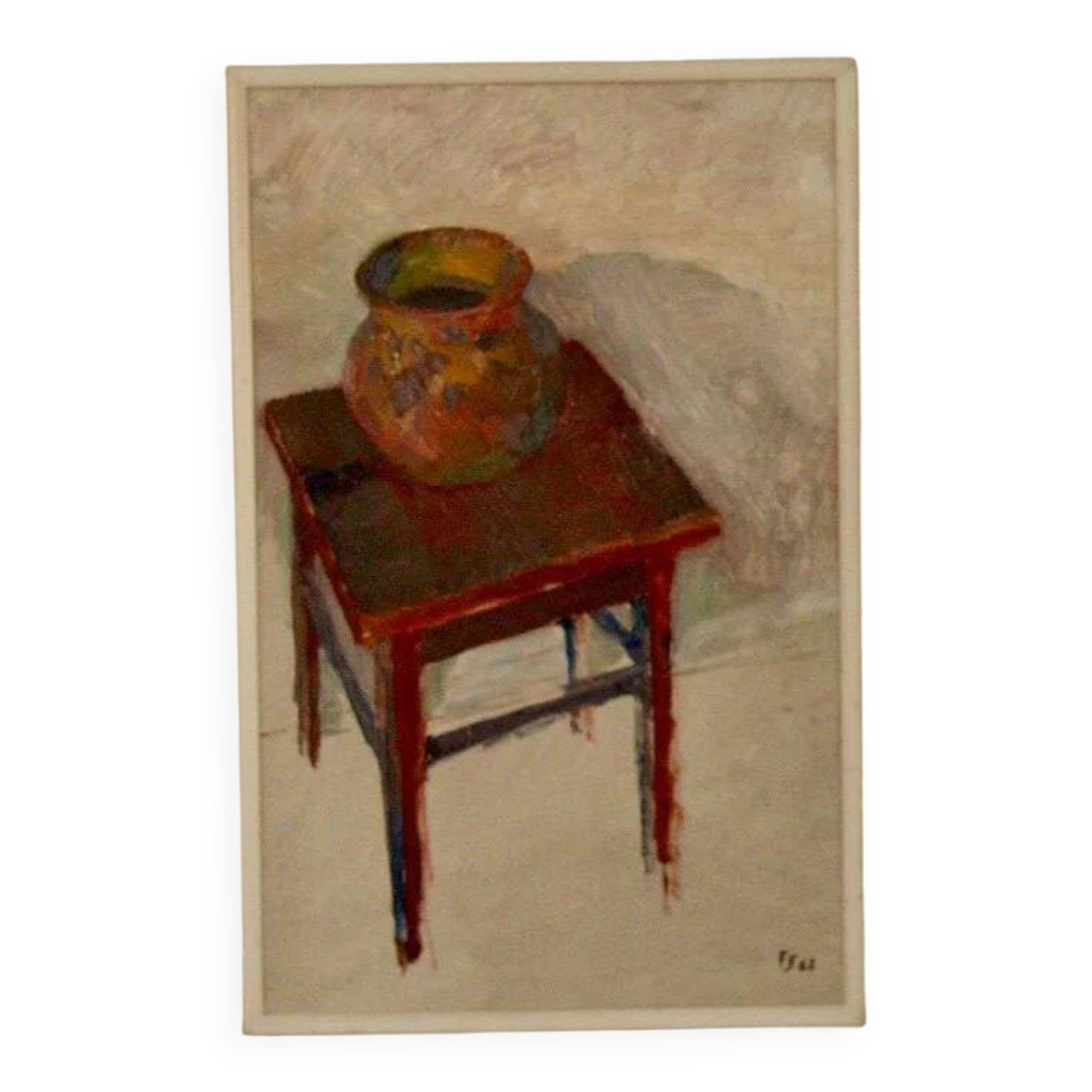 “Krukan (Pot on Table)” by Fritz Sjöström