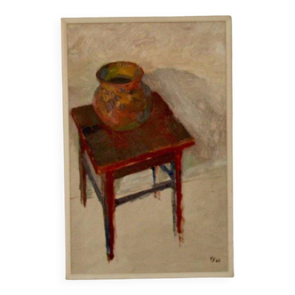 “Krukan (Pot on Table)” by Fritz Sjöström