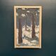 Original Vintage Swedish Oil on Panel – “Tre träd” by Svän Grandin – Signed – Vintage & Framed