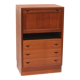 Vintage secretary desk designed by Henry W. Klein for Bramin made in the 1960s
