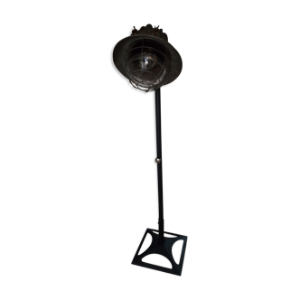 Industrial style floor lamp