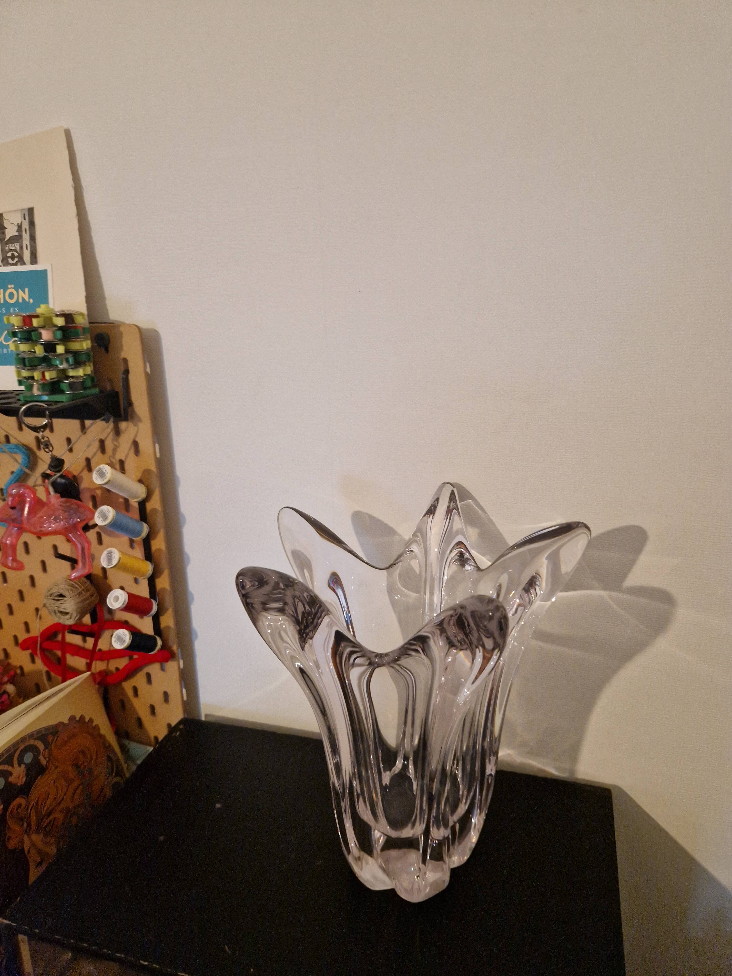 Daum Large Tulip Vase from the 70s