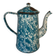 Enameled sheet metal coffee maker