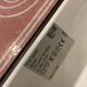 Pink glass wall lamp Ikea Gyllen Julia Treutiger vintage 1990