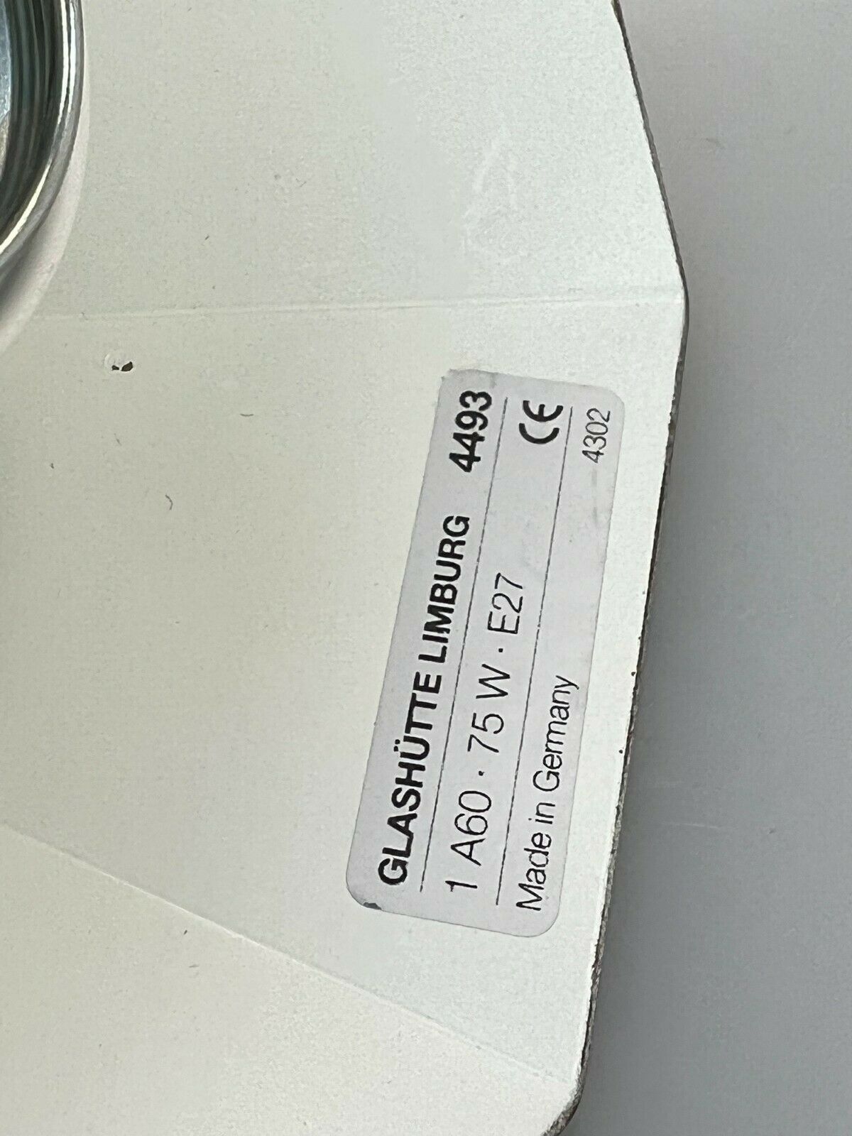 60s 70s lamp light ceiling lamp Limburg glass space age design 60s 70s