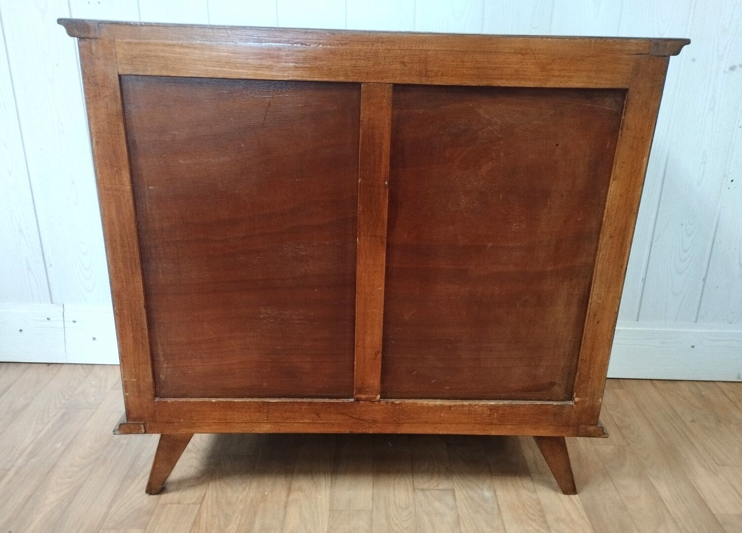 Vintage chest of drawers compass feet