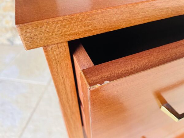 Commode vintage, 4 tiroirs, circa 1960s