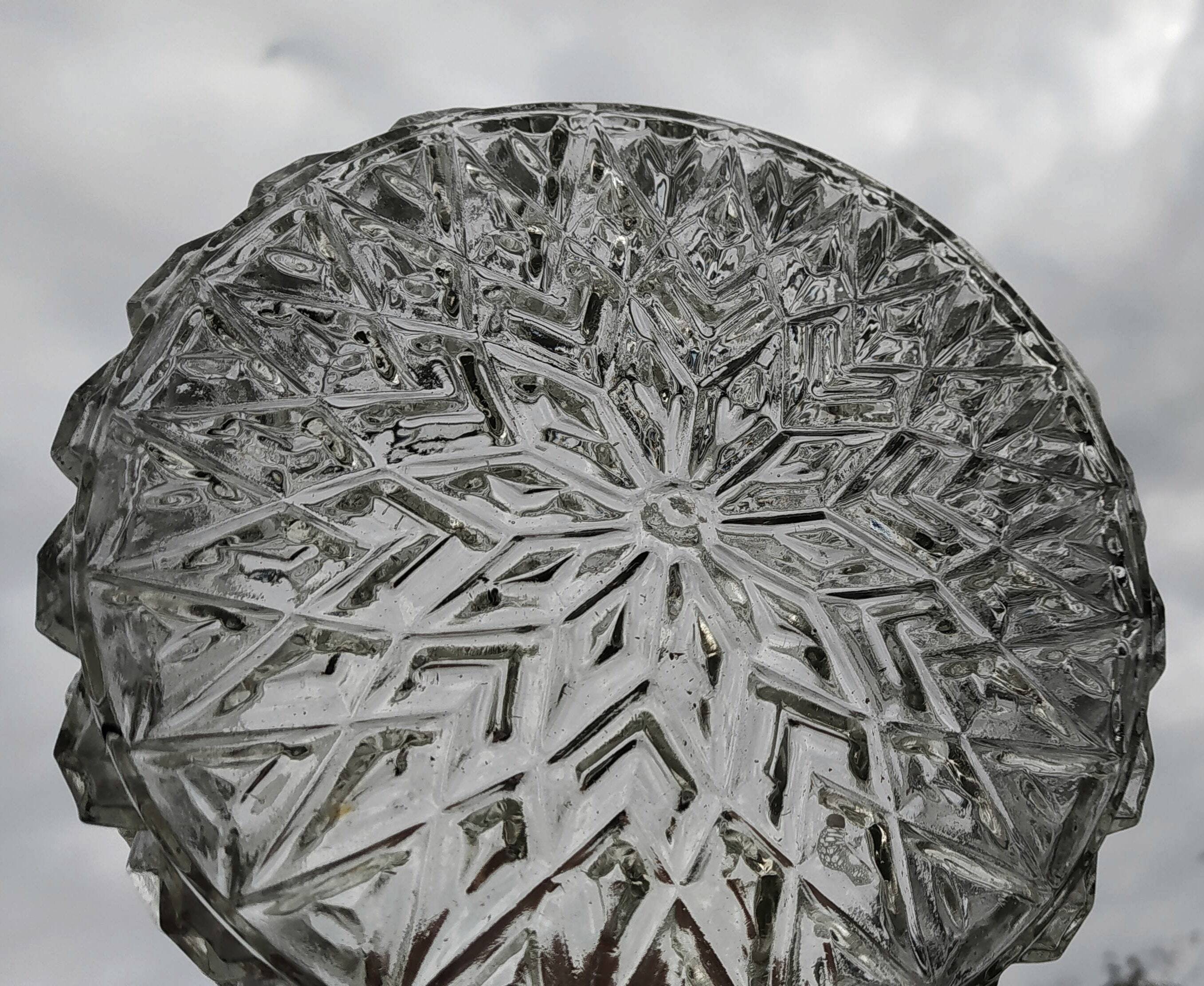 70s radial star round ceiling light