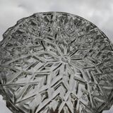 70s radial star round ceiling light