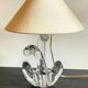 Lampe cristal art déco gravée Paris France