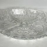Glass compartment dish