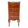 Petite commode ancienne à plateau en marbre, France, vers 1930
