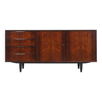 Commode en palissandre, design danois, années 1960, designer : Erling Torvits
