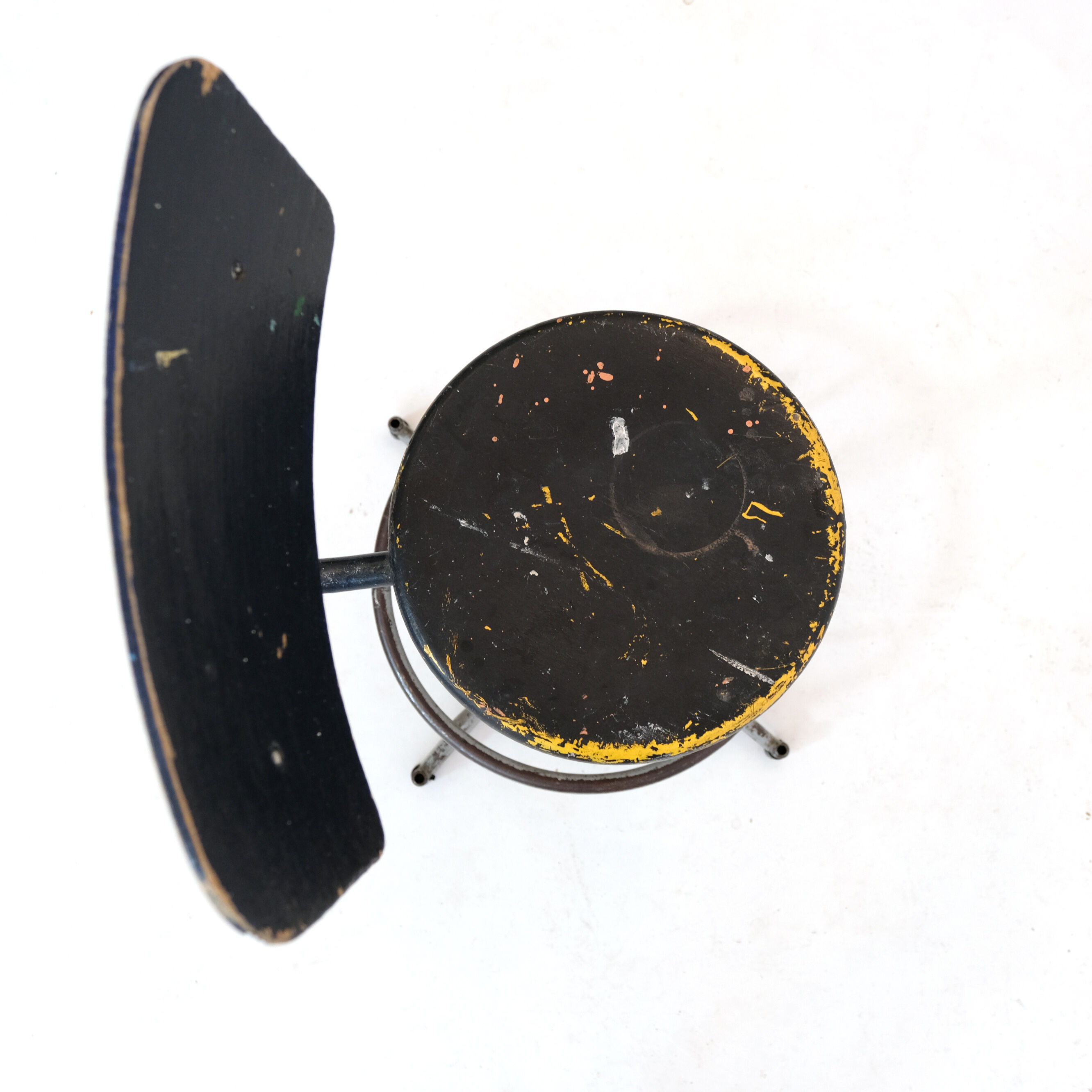 High-adjustable workshop chair, 1960-1970.