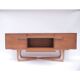 Vintage Scandinavian sideboard with crossed legs #7