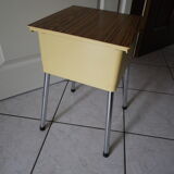 Vintage stool with storage box -1960s