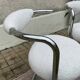 Paire de chaises cobra par Giotto Stoppino
