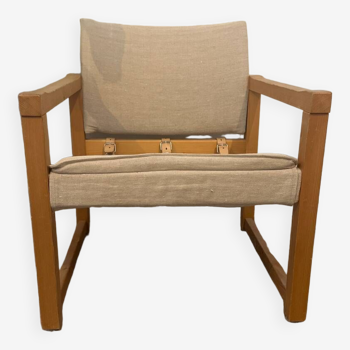 “Diana” safari armchair, designer Karin Mobring