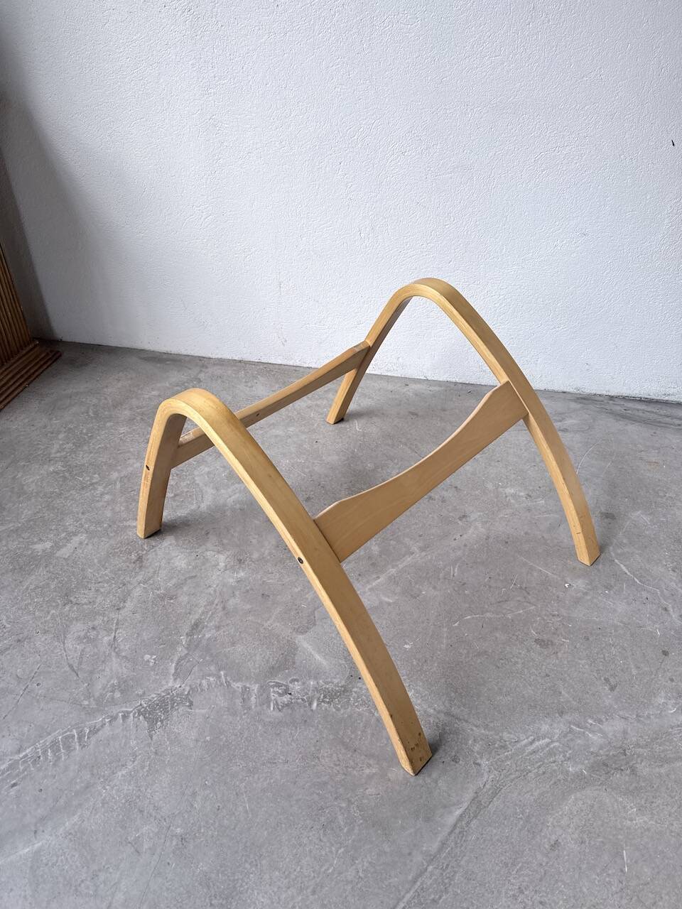 Transat hêtre bois courbé Ikea vintage Kim Samson