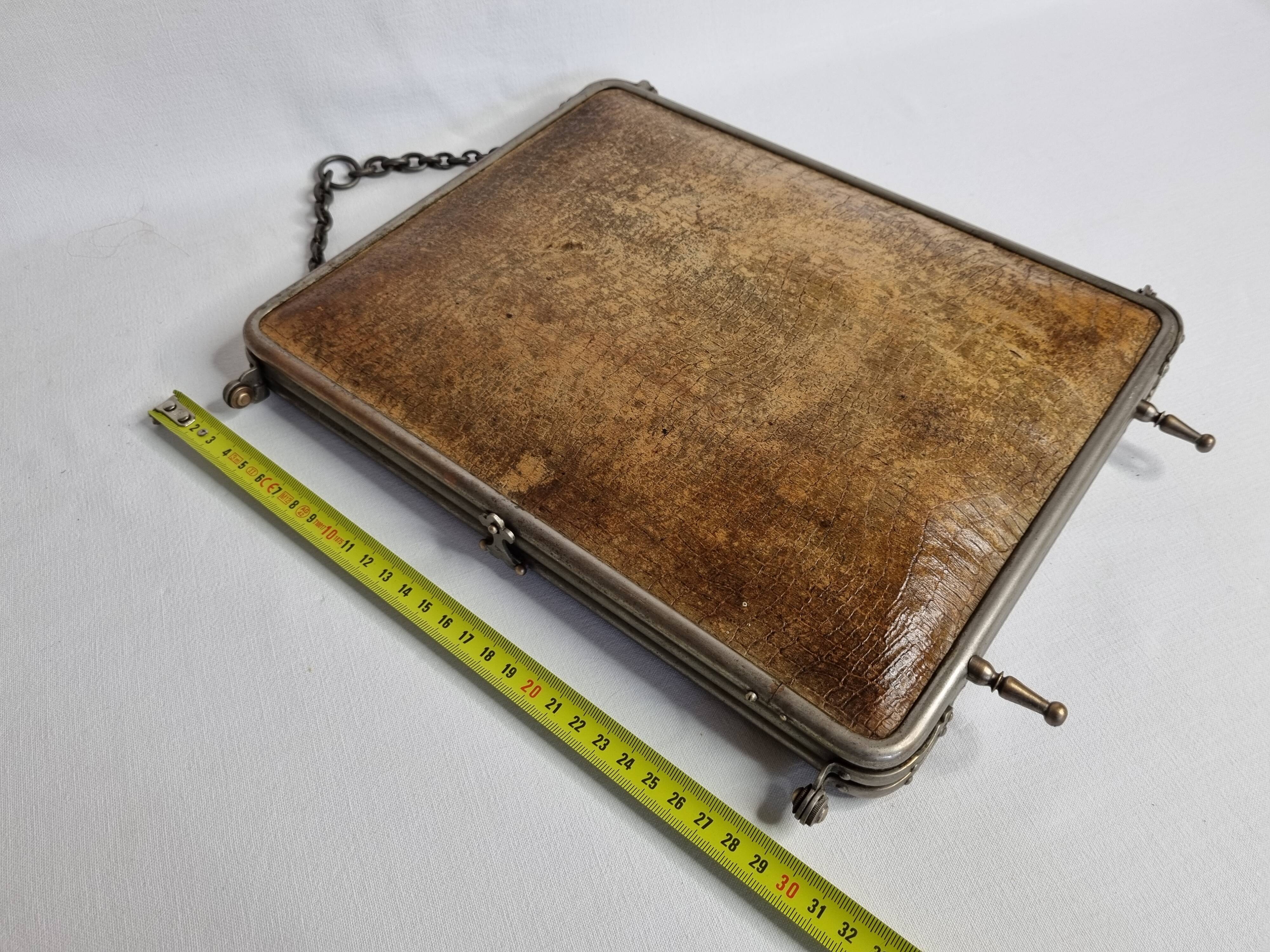 Miroir de barbier triptyque à poser ou à suspendre 1900