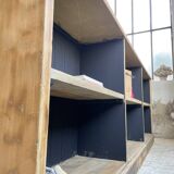Double-sided counter with XL oak compartments