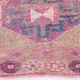 3x10 Rug For Hallway Pink Vintage Runner Rug, 85x318Cm