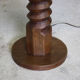 Press screw floor lamp