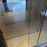 Enfilade Art deco chippendale Mid-century vintage 1950 Ronce de noyer