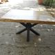 solid wood coffee table chestnut from France