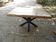 solid wood coffee table chestnut from France
