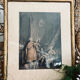 Framed antique print Le petit jour . Nicolas Delaunay