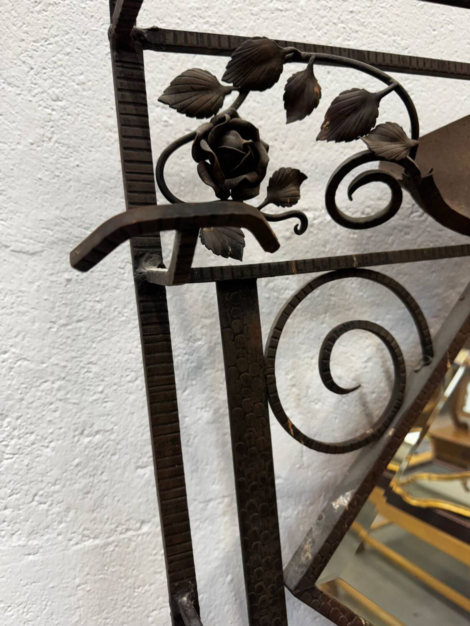 Art Deco coat rack / entrance hall wardrobe