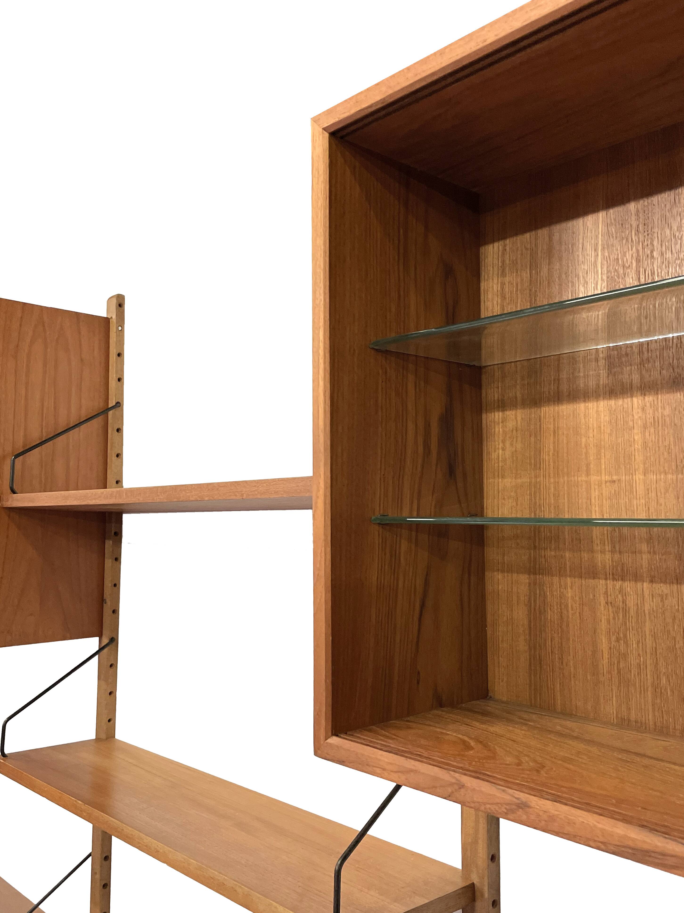 Vintage Poul Cadovius Royal System wall system wall unit