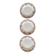 Set of 3 Gien plates