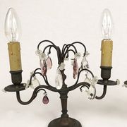 Pair of giraffes with tassels
