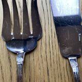 Silver plated fish service