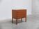 Swedish chest of drawers in teak with metal pulls, 1970s