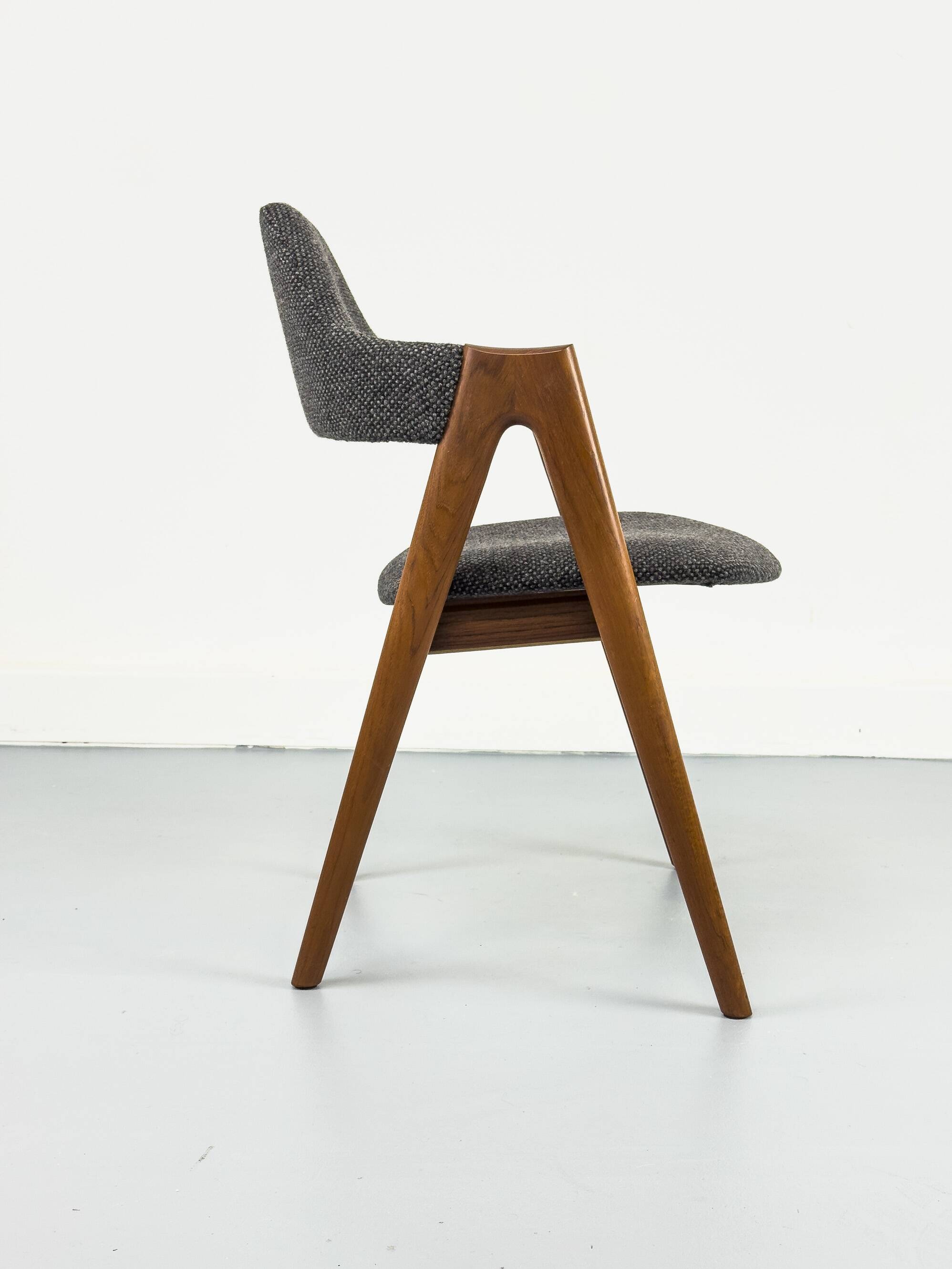 Compass Chair in Teak by Kai Kristiansen for SVA Møbler, 1960s