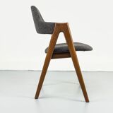 Compass Chair in Teak by Kai Kristiansen for SVA Møbler, 1960s
