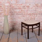 Tabouret Art Déco en hêtre, tchèque, années 1920