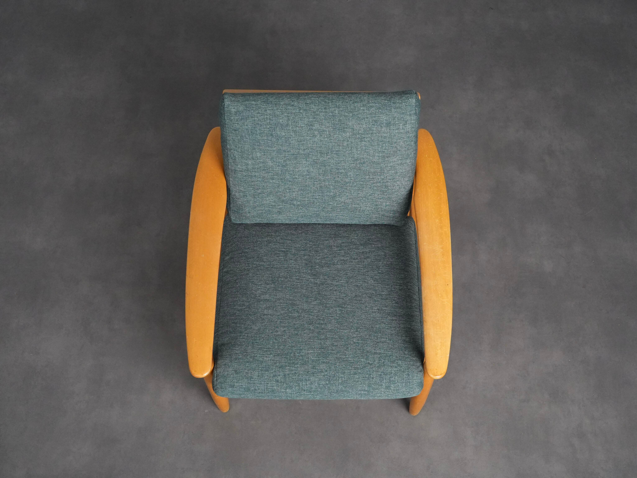 Chaise longue moderne scandinave, Danemark, années 1970