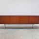 Large minimalist sideboard by Meubelfabriek Aurora, 1960s