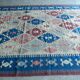 Vintage Turkish kilim, handwoven, 200x295 cm.